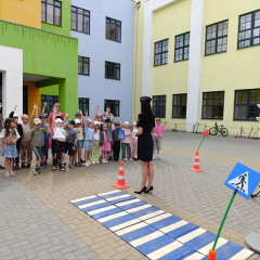 Автоинспекторы провели урок дорожной грамотности