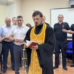 Член общественного совета городского УМВД провел богослужение