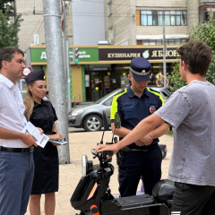 Автоинспекторы подвели итоги рейда по двухколесному транспорту