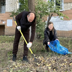 В Саратове стартовал первый октябрьский общегородской субботник