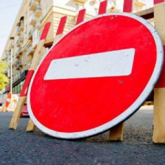 Сегодня проезд по участку ул. Крымская временно ограничен