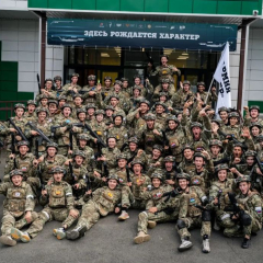 Отряд «Воин Поволжья» завоевал серебро окружного этапа «Зарницы 2.0»