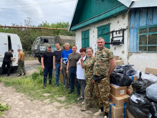Гуманитарный конвой из Балашова доставил все необходимое в зону СВО