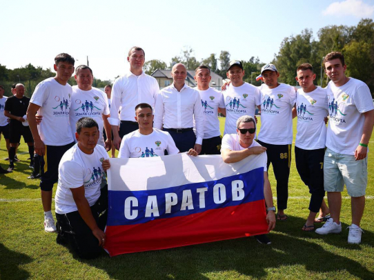 Саратовская команда одержала победу на марафоне «Земля спорта»