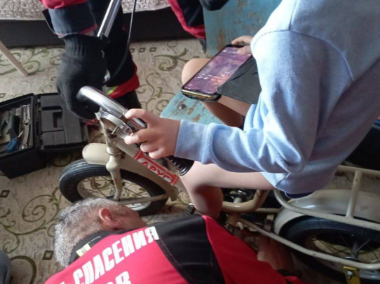 Саратовская городская служба спасения вызволила 5-летнего ребенка из западни