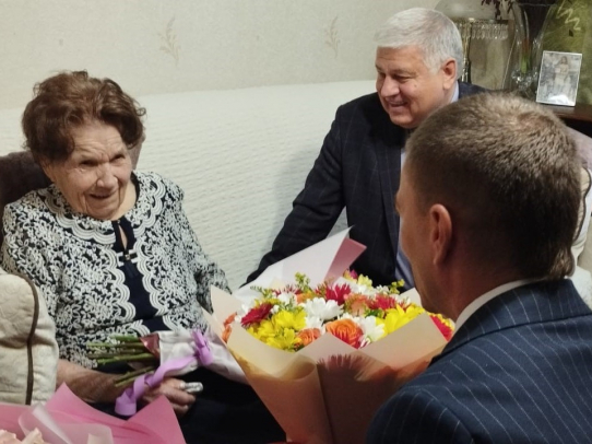 Ветерану Великой Отечественной войны исполнилось 100 лет