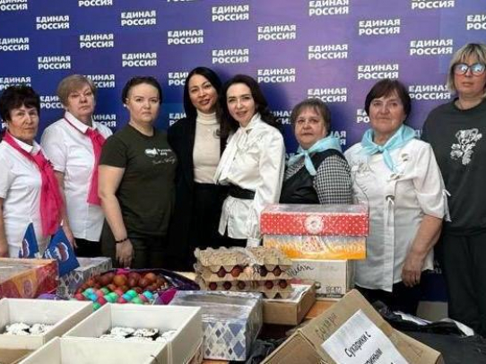 Союз женщин России отправил на передовую очередной гуманитарный конвой