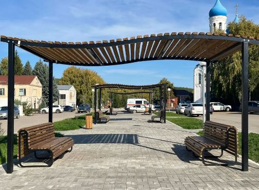 В Балтае благоустроили сквер «Встреча»
