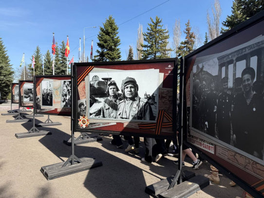 В музее боевой славы открыта уникальная фотовыставка