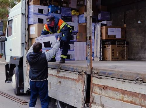 Из Саратовской области направлена очередная партия гуманитарной помощи для Курской области
