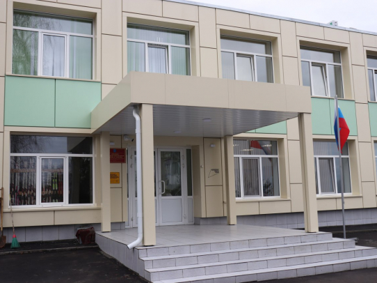 В посёлке Расково завершился капитальный ремонт школы