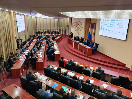 Проект бюджета на 2025-2027 годы одобрен областным Правительством
