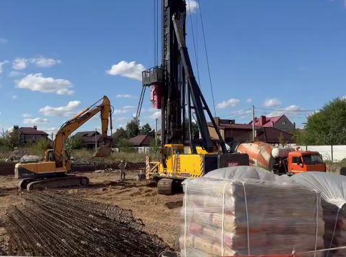 В микрорайоне Шурова гора продолжается строительство детского сада