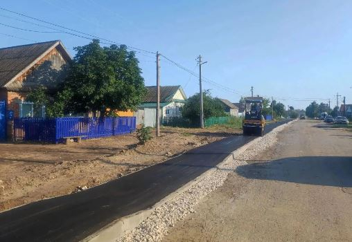 Около 100 тротуаров отремонтировали в области по региональной программе