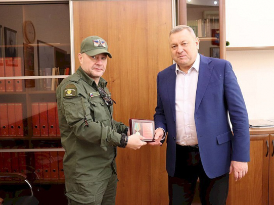 Военнослужащие поблагодарили региональное минприроды за содействие СВО