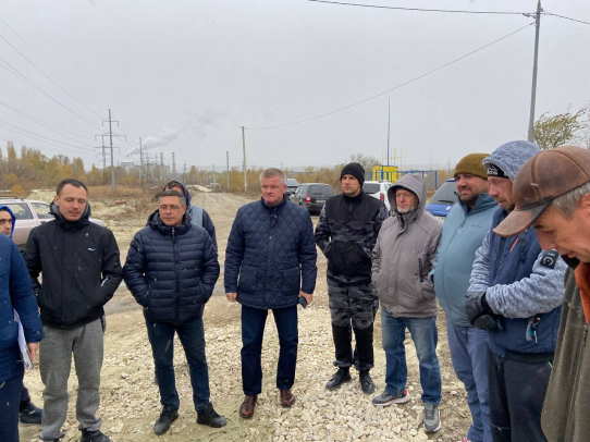 Михаил Исаев о строительстве коммуникаций в Воробьевке: За слова нужно отвечать