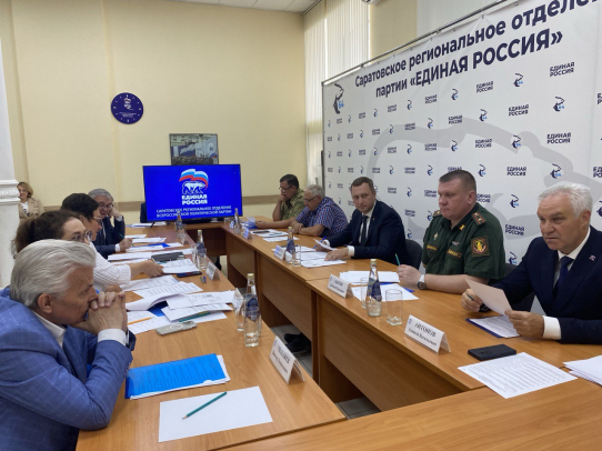 «Единая Россия» согласовала кандидатов на должность глав Базарно-Карабулакского и Советского районов