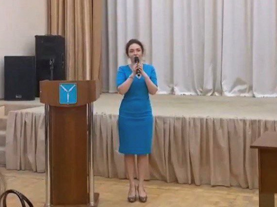 Юлия Литневская отчиталась перед жителями Волжского района