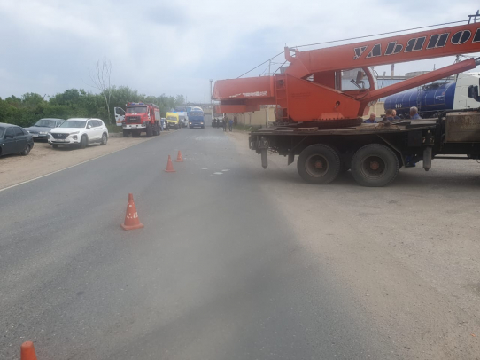 В Заводском районе пострадали девочки-пассажирки в ДТП автобуса с автокраном