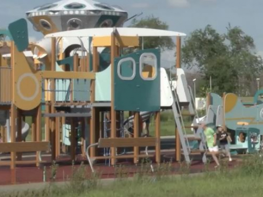 В Лётном городке продолжается благоустройство экопарка