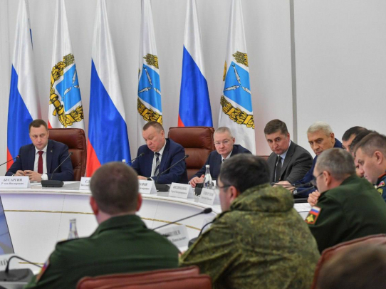 Бусаргин провел заседание оперштаба Саратовской области, созданного по указу президента РФ 