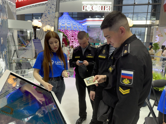 На стенде Саратовской области на ВДНХ проходит цикл мероприятий о Юрии Гагарине