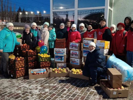 Активисты передали очередную гуманитарную помощь нашим бойцам в зону проведения СВО