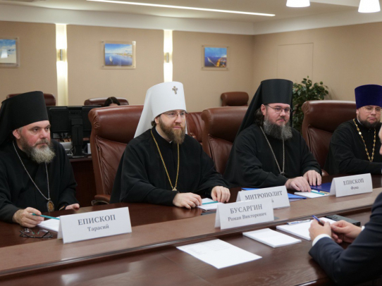 Губернатор провел встречу с митрополитом Саратовским и Вольским Игнатием