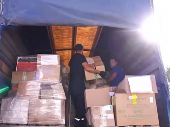 В Курск из Саратовской области направили более 85 тонн гуманитарного груза
