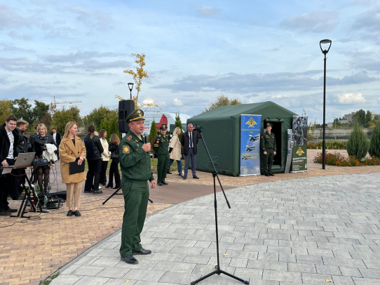 В Заводском районе прошел военно-патриотический концерт