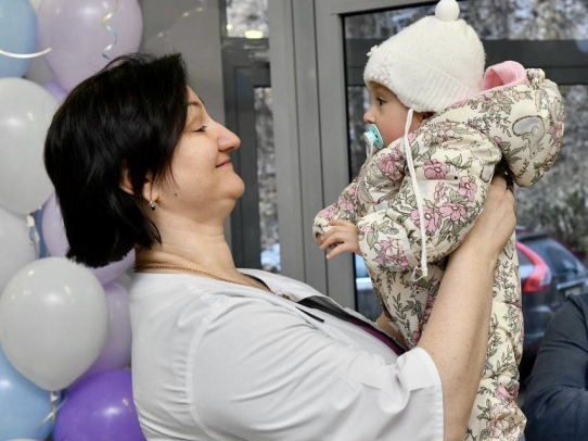 В перинатальном центре 8-й городской больницы отметили Международный день «белых лепестков»