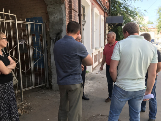 Во Фрунзенском районе прошла встреча с жителями по поводу отсутствия воды