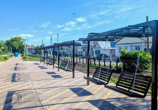 В Самойловке благоустроили новую зону отдыха