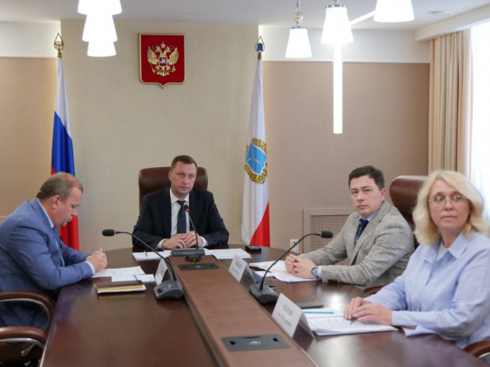 Роман Бусаргин провел совещание с руководством холдинга «Высокоточные Комплексы»
