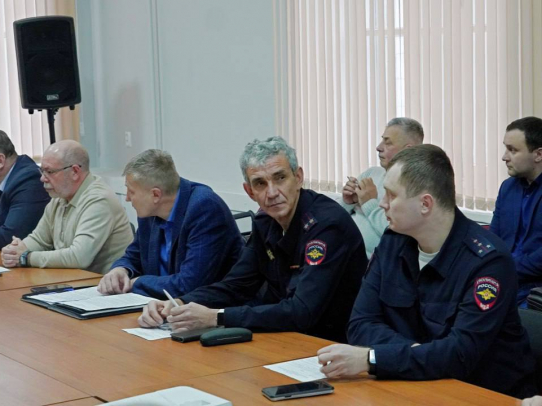 Состоялось заседание комиссии по обеспечению безопасности дорожного движения