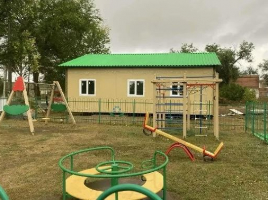 В селе Пылковка уже на 50% возведён новый ФАП