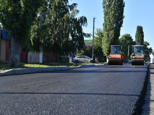 За два года отремонтировано 861 км сельских дорог
