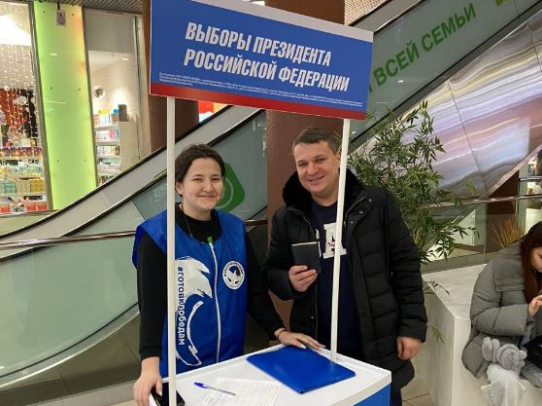 Член молодежной организации студотрядов поддержал выдвижение Владимира Путина