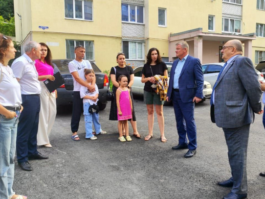 Михаил Исаев встретился с жителями микрорайона «Лесная Республика»