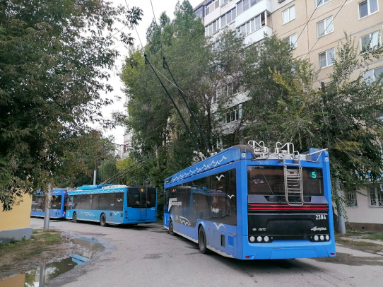 В Саратове на неопределенный срок изменили маршруты троллейбусов
