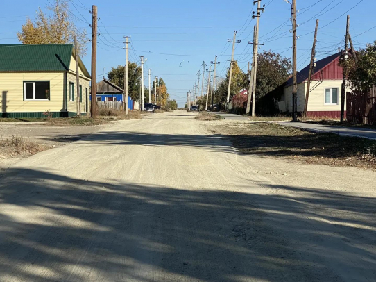 В Красноармейске завершилось щебенение дорог