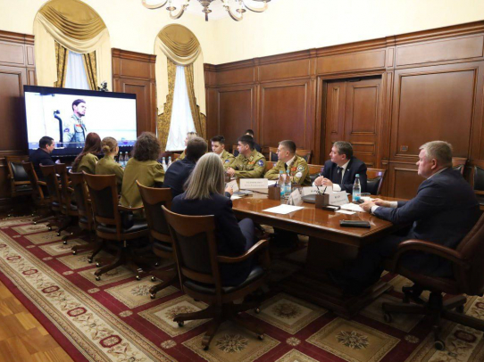 Михаил Исаев встретился с представителями Саратовского регионального отделения МООО «Российские студенческие отряды»