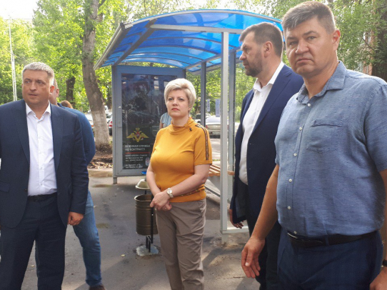Мэр Саратова проверила работу автобуса №19 в первый день остановки трамваев 9-ого маршрута