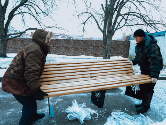 В Городском парке продолжается поэтапное обновление территории