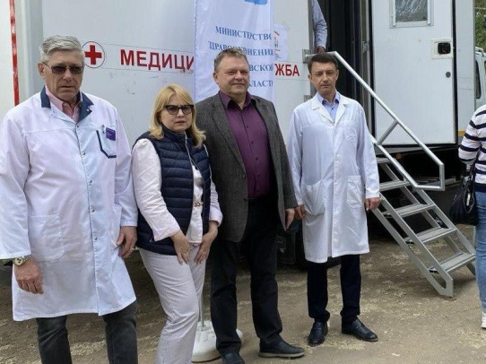 «Поезд здоровья» продолжает путешествие по Саратовской области