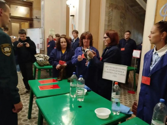 Саратовская область принимает участие во Всероссийской штабной тренировке по ГО