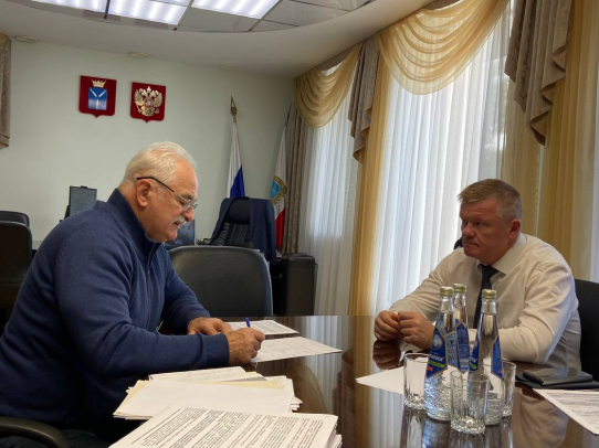 Михаил Исаев и Александр Бернадский обсудили возврат госимущества из незаконного владения