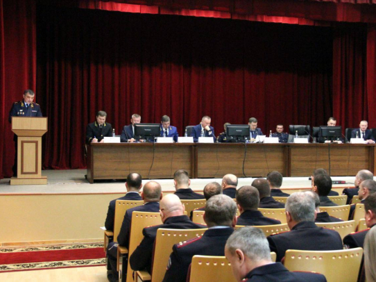 Состоялось расширенное заседание коллегии ГУ МВД России по Саратовской области