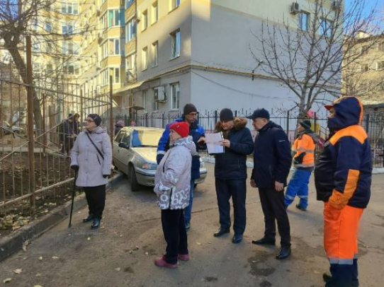 Глава Фрунзенского района встретился с жителями
