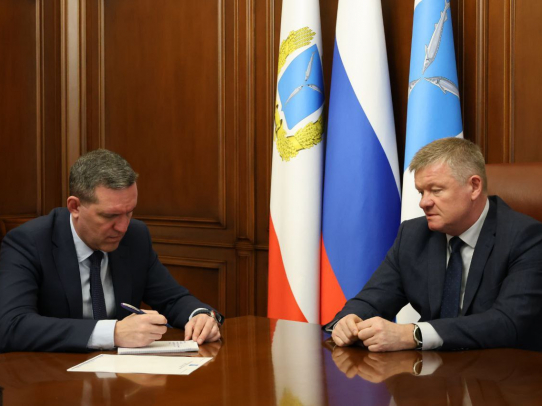 Михаил Исаев и Александр Бурмак обсудили развитие Кировского района